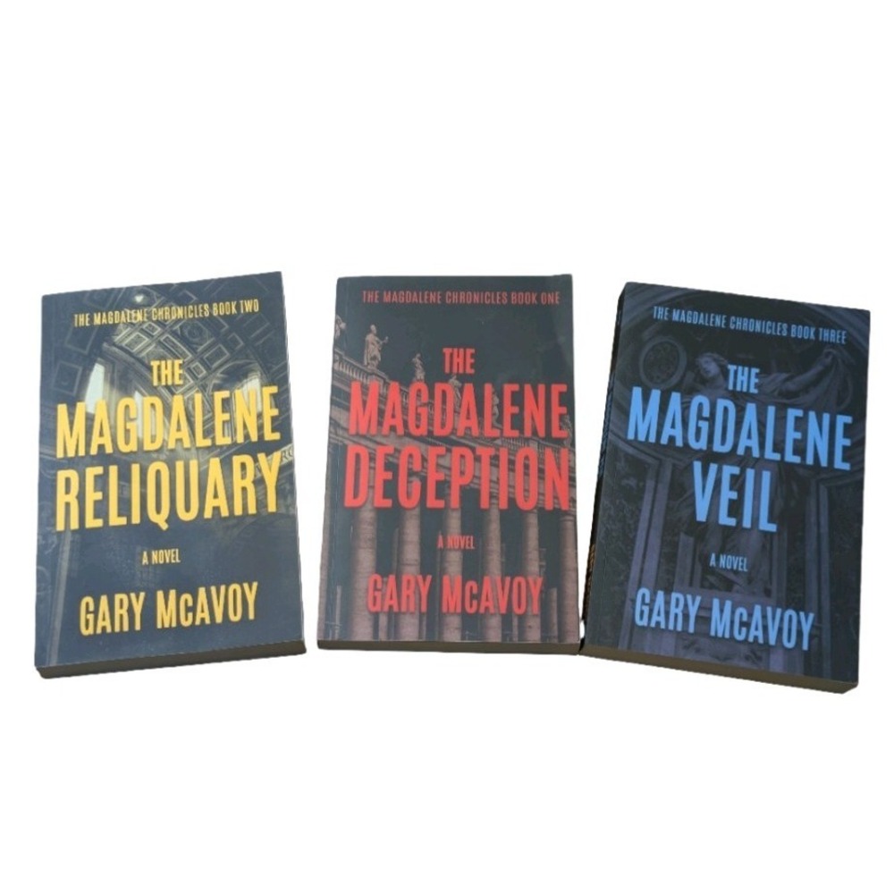 Bundle Of The Magdalene Chronicles Gary McAvoy The Veil,Deception And Reliquary